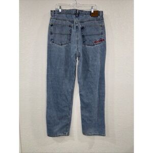 Polo Ralph Lauren Jeans Mens 36x34 Blue Straight Leg Medium Wash Mid Rise Denim